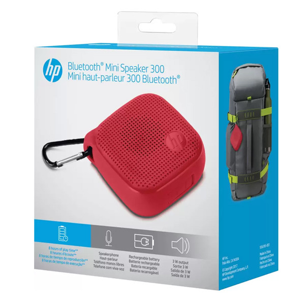 Hp bluetooth mini sales speaker 300